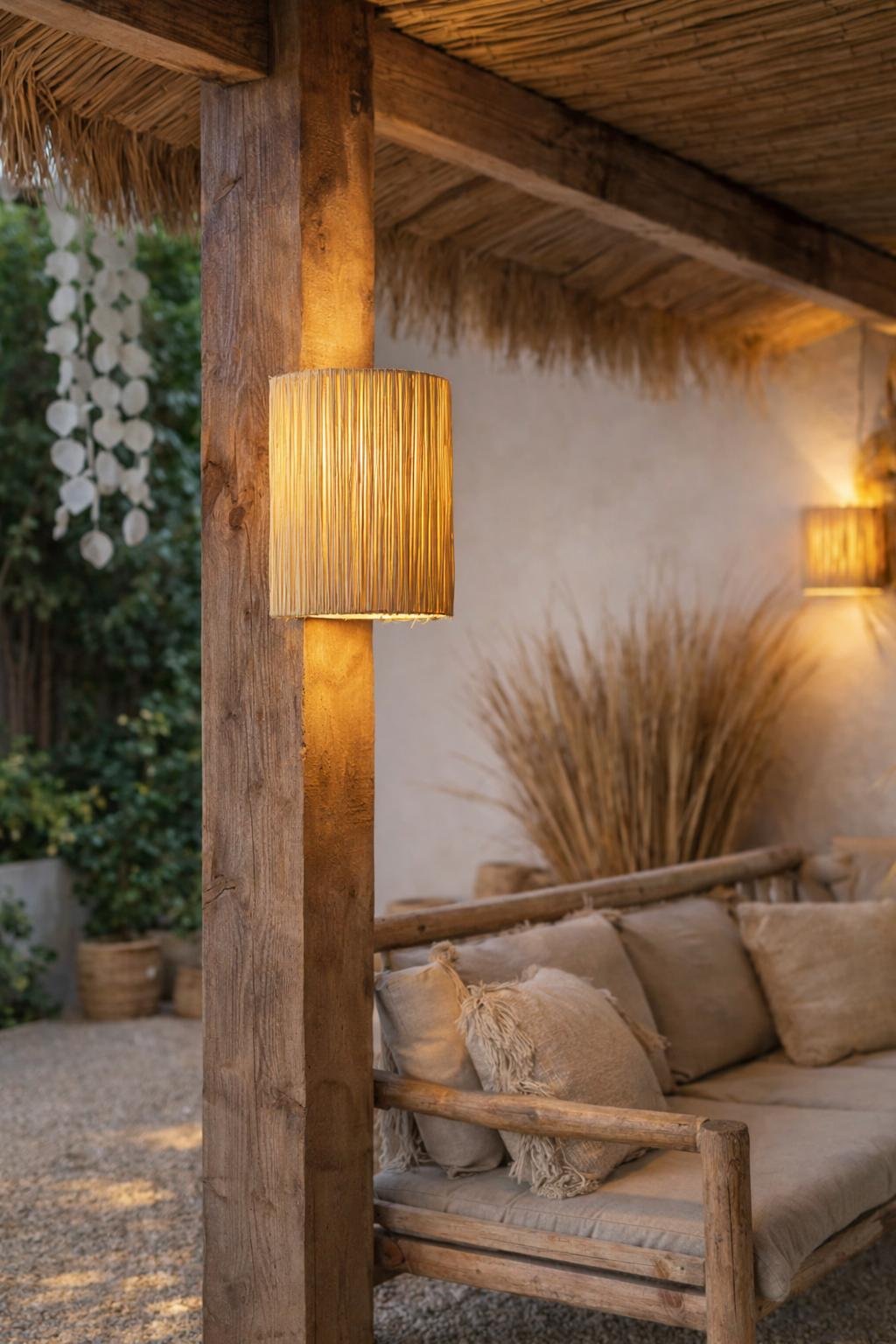 Simpel Model Wandlampkap – Bohemian / Ibiza Stijl
