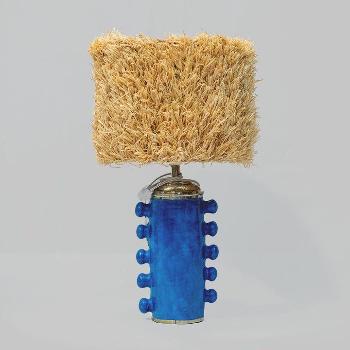 Schemerlamp Keramiek 30 cm - Bohemian Ibiza Stijl (Zonder Lampenkap)